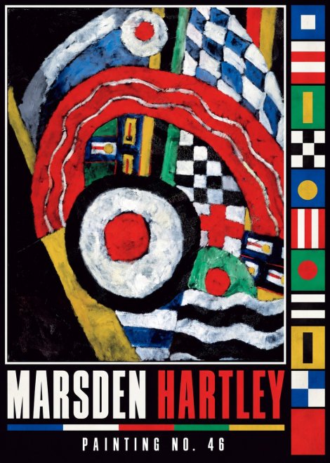 Marsden Hartley Painting No. 46 No4 - Juliste