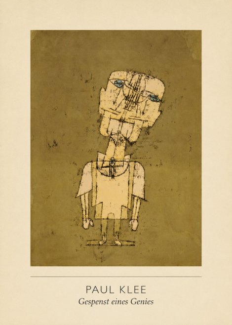 Paul Klee Gespenst Eines Genies No4 - Juliste