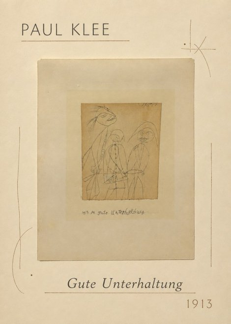 Paul Klee Gute Unterhaltung No1 - Juliste