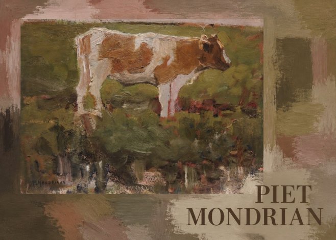 Piet Mondrian Cow No4 - Juliste