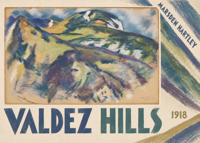 Marsden Hartley Valdez Hills No4 - Juliste