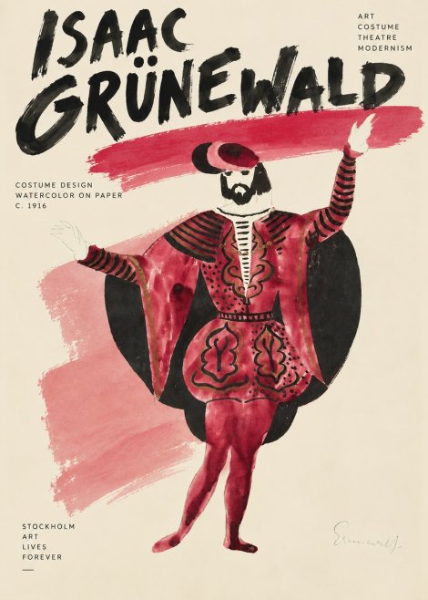 Isaac Grünewald Costume Design II No3 - Juliste