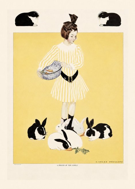 Coles Phillips A Friend of the Family No5 - Juliste