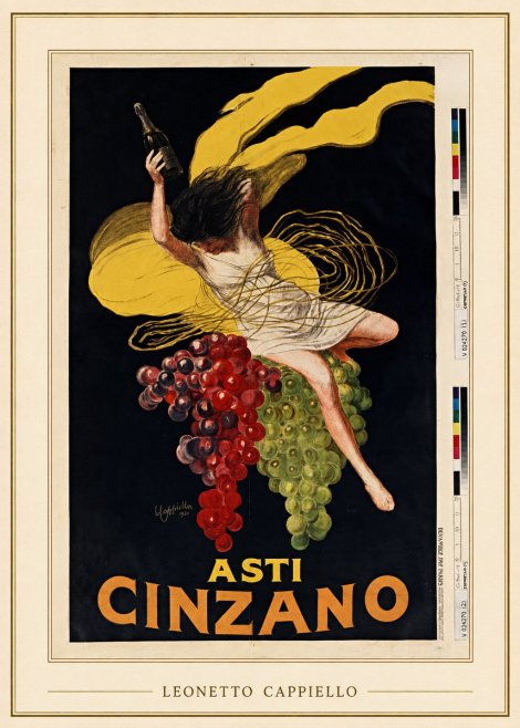 Leonetto Cappiello Asti Cinzano I No3 - Juliste