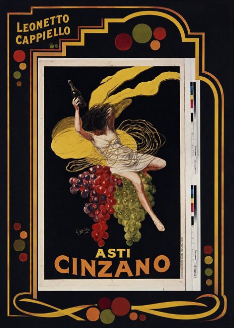 Leonetto Cappiello Asti Cinzano I No5 - Juliste