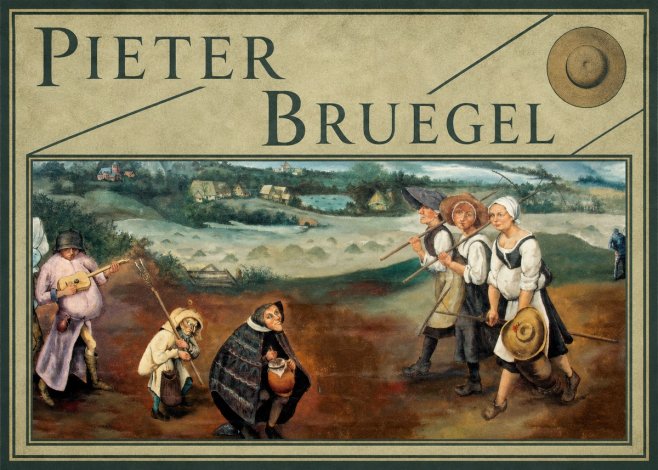 Pieter Bruegel Flemish Peasant Scene No5 - Juliste