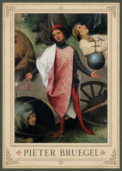Pieter Bruegel Netherlandish Proverbs II No1 - Juliste