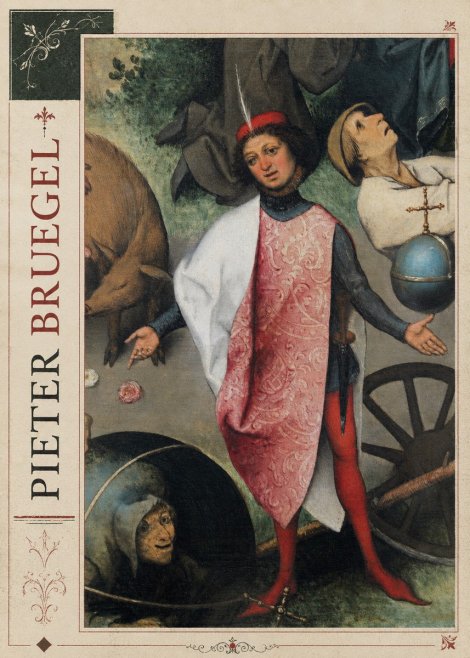 Pieter Bruegel Netherlandish Proverbs II No2 - Juliste
