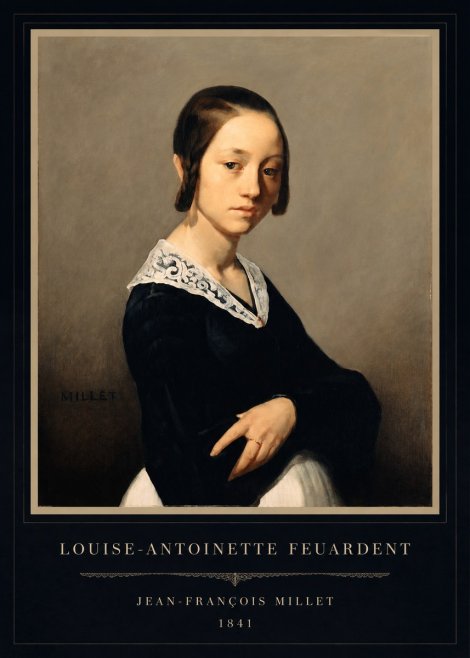 Jean-François Millet Louise-antoinette Feuardent No4 - Juliste