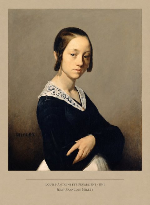 Jean-François Millet Louise-antoinette Feuardent No5 - Juliste