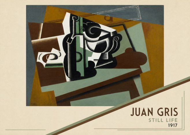 Juan Gris Still Life I No3 - Juliste