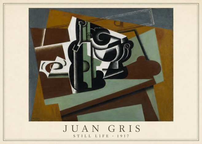 Juan Gris Still Life I No4 - Juliste