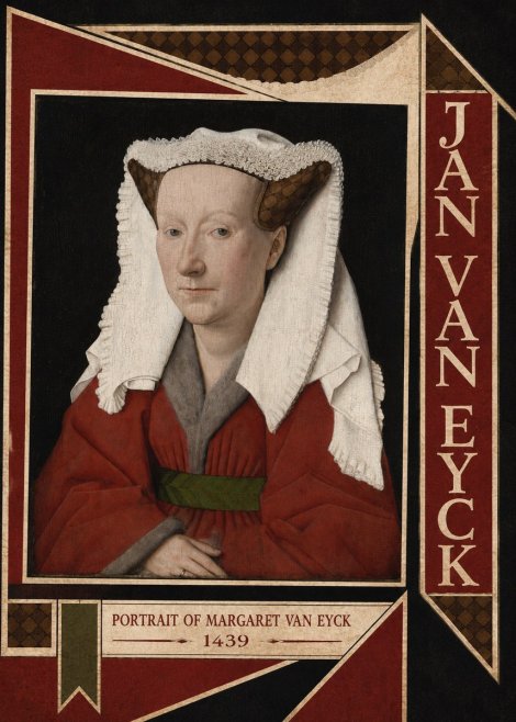 Jan van Eyck Portrait of Margaret Van Eyck I No6 - Juliste