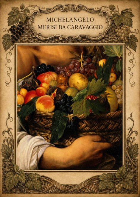 Michelangelo Merisi da Caravaggio Basket of Fruit No4 - Juliste