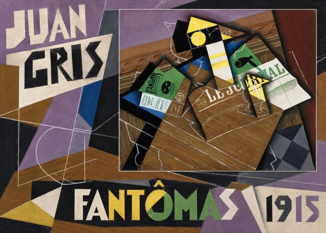 Juan Gris Fantômas II No2 - Juliste