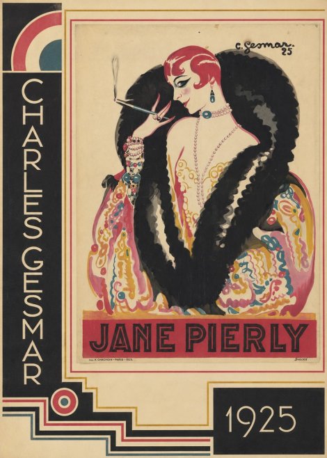 Charles Gesmar Jane Pierly No3 - Juliste