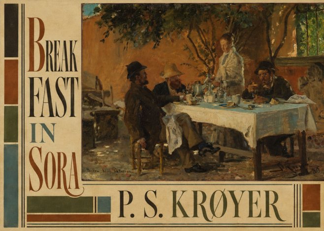 P.S. Krøyer Breakfast in Sora No6 - Juliste