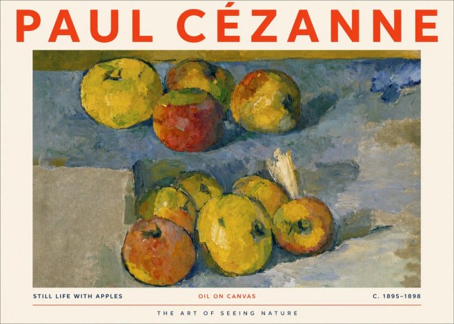 Paul Cézanne Still Life with Apples No4 - Juliste