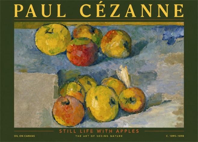 Paul Cézanne Still Life with Apples No5 - Juliste