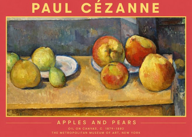 Paul Cézanne Apples and Pears No2 - Juliste