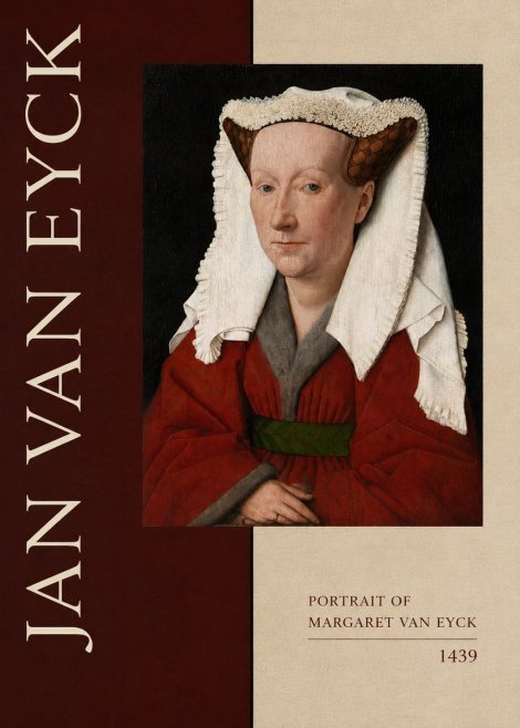 Jan van Eyck Portrait of Margaret Van Eyck II No5 - Juliste