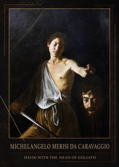 Michelangelo Merisi da Caravaggio David with the Head of Goliath II No1 - Juliste