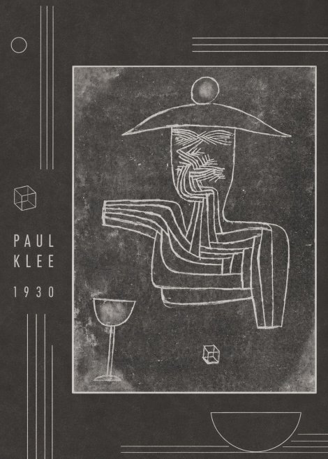 Paul Klee Figure of a Seer No2 - Juliste