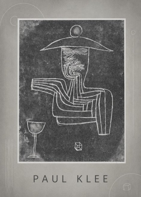 Paul Klee Figure of a Seer No4 - Juliste