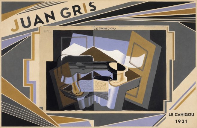 Juan Gris Le Canigou No4 - Juliste