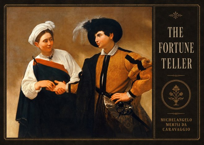 Michelangelo Merisi da Caravaggio The Fortune Teller I No4 - Juliste