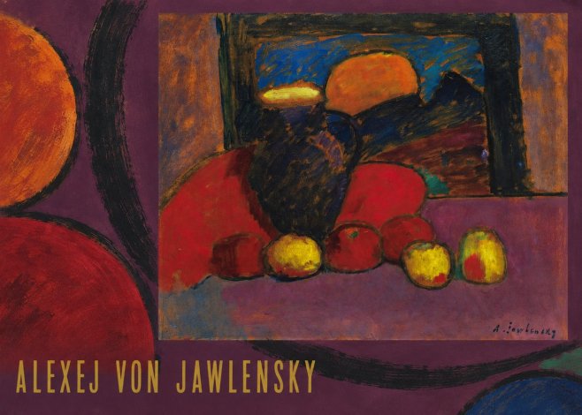 Alexej von Jawlensky Still Life with Vase and Fruit No6 - Juliste