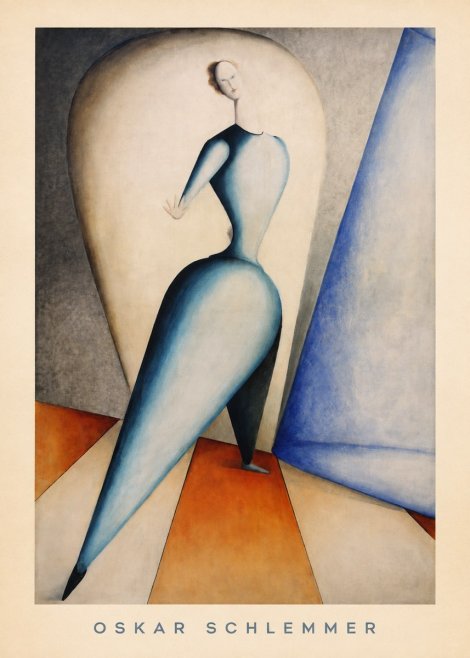 Oskar Schlemmer Oskar Schlemmer No6 - Juliste