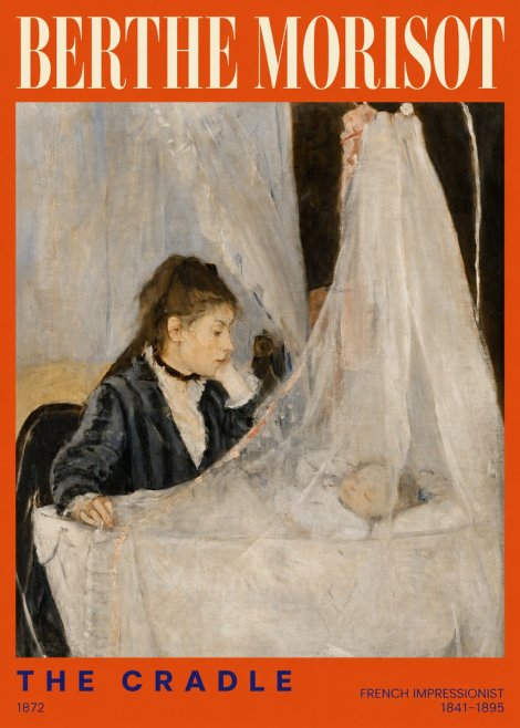 Berthe Morisot The Cradle No2 - Juliste