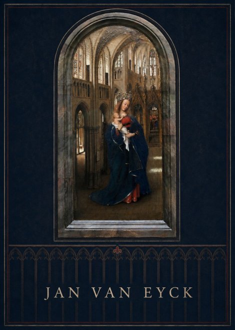 Jan van Eyck Madonna in the Church II No5 - Juliste