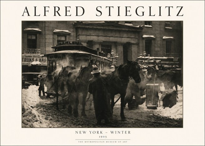 Alfred Stieglitz New York - Winter No1 - Juliste