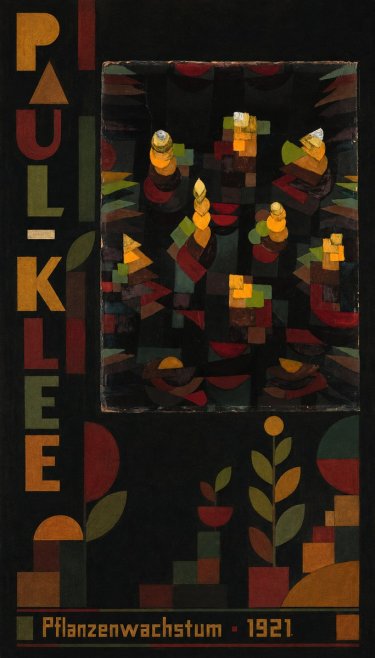 Paul Klee Pflanzenwachstum No5 - Juliste