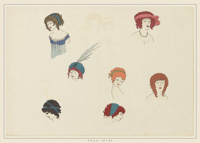 Paul Iribe Les Robes De Paul Poiret No4 - Juliste