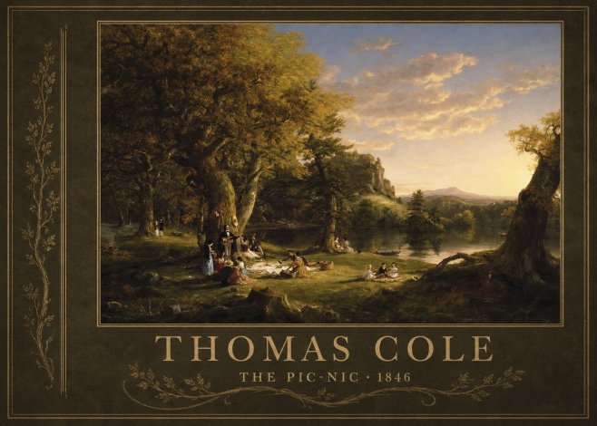 Thomas Cole The Pic-nic I No2 - Juliste