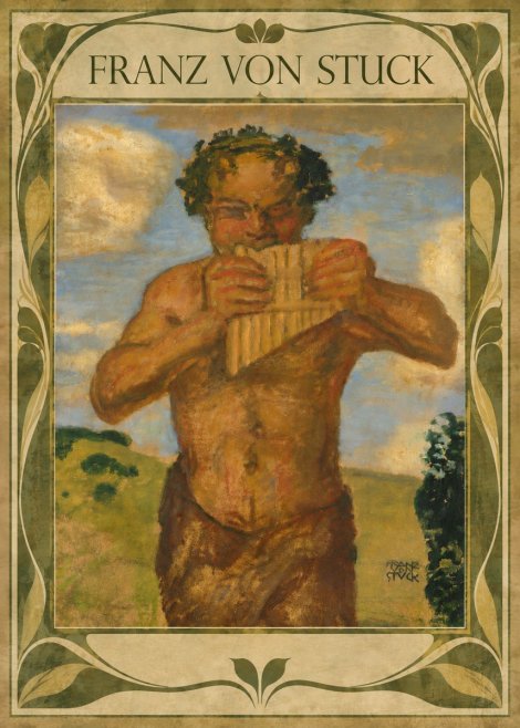 Franz von Stuck Faun No5 - Juliste