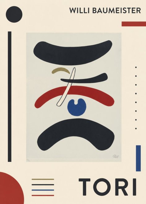 Willi Baumeister Tori No1 - Juliste