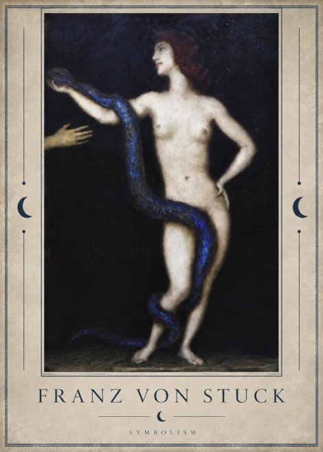 Franz von Stuck Sin No3 - Juliste