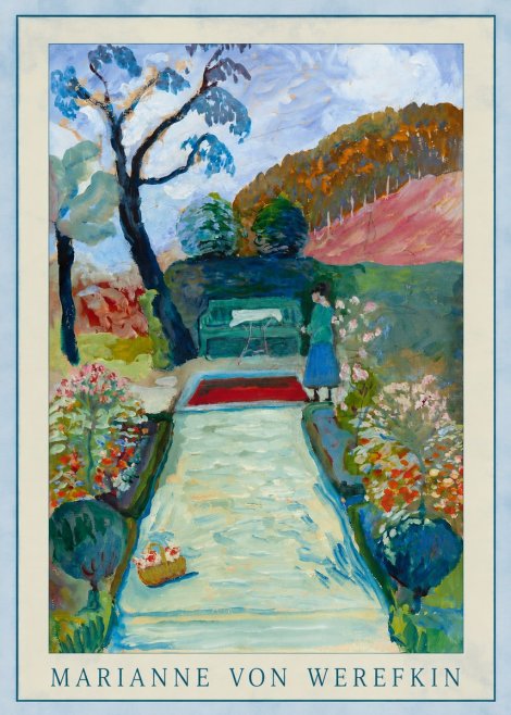 Marianne von Werefkin Summer Garden No1 - Juliste