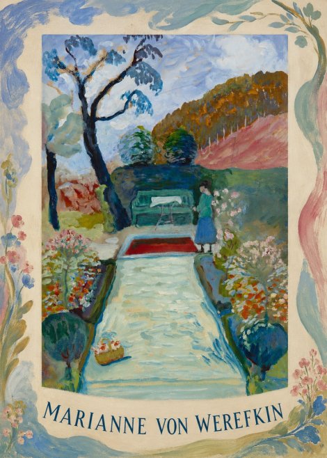 Marianne von Werefkin Summer Garden No3 - Juliste