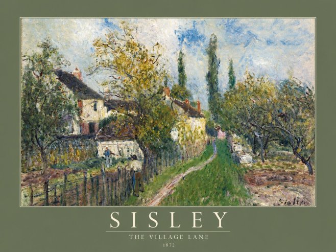 Sisley The Village Lane No2 - Juliste