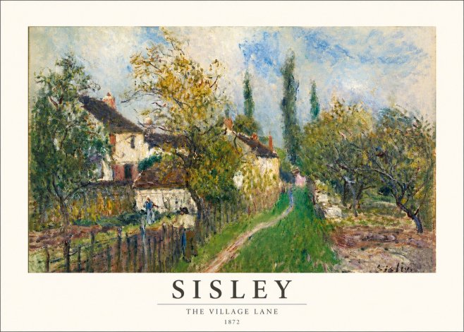 Sisley The Village Lane No3 - Juliste