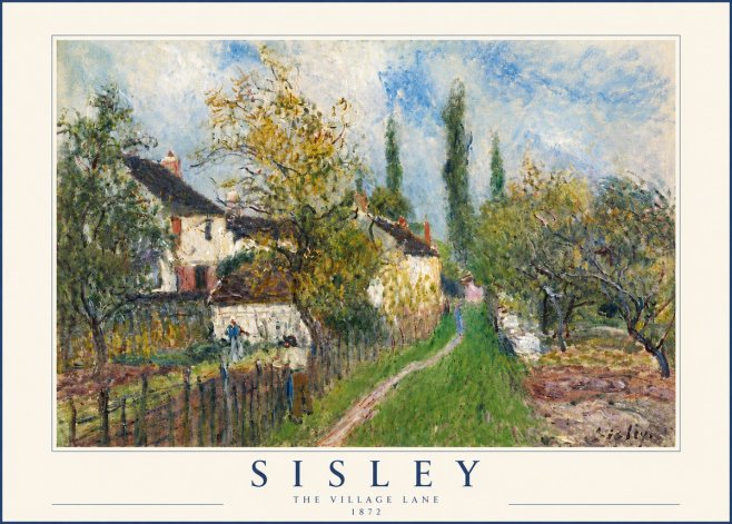 Sisley The Village Lane No4 - Juliste