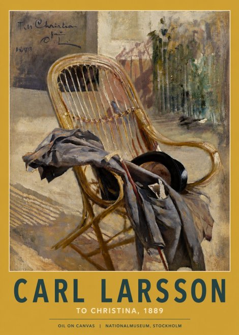 Carl Larsson To Christina, from C. Larsson, 1889 No3 - Juliste