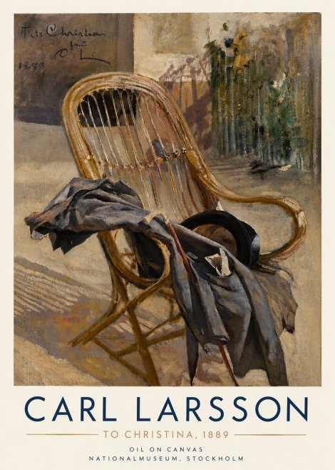Carl Larsson To Christina, from C. Larsson, 1889 No6 - Juliste