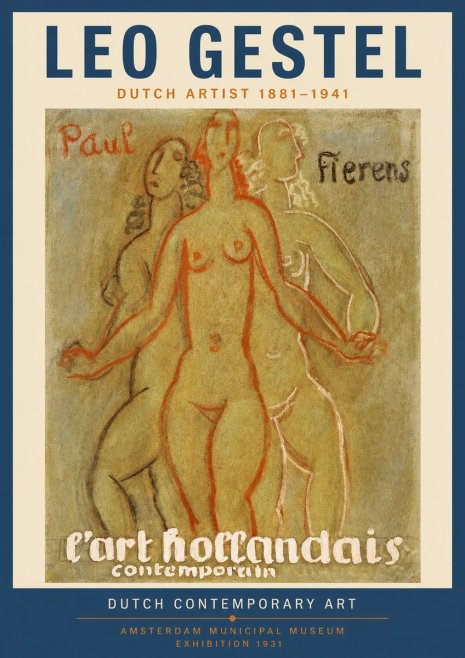 Leo Gestel L'art Hollandais Contemporain II No3 - Juliste