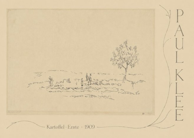 Paul Klee Kartoffel-ernte No5 - Juliste
